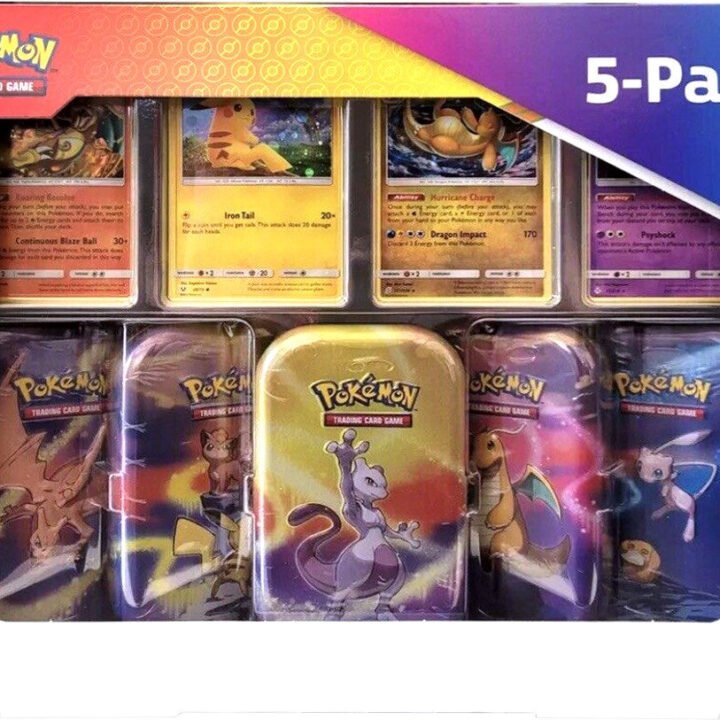 Pokémon 5-Pack Kanto Power Mini Tins