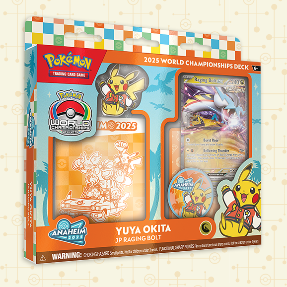Pokémon - World Championship Decks 2025 - JP Raging Bolt