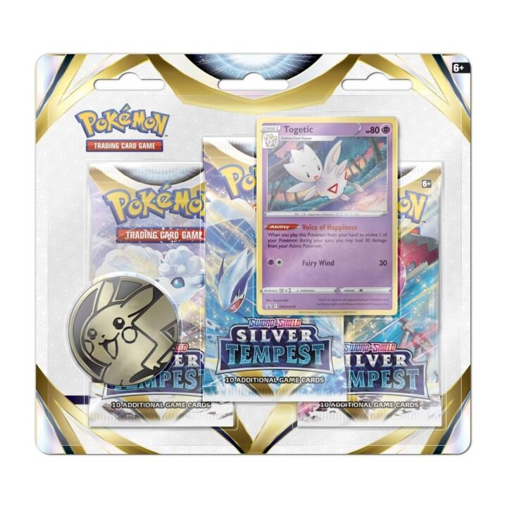 Pokémon Sword & Shield: Silver Tempest - 3-Pack Blisters (Togetic)