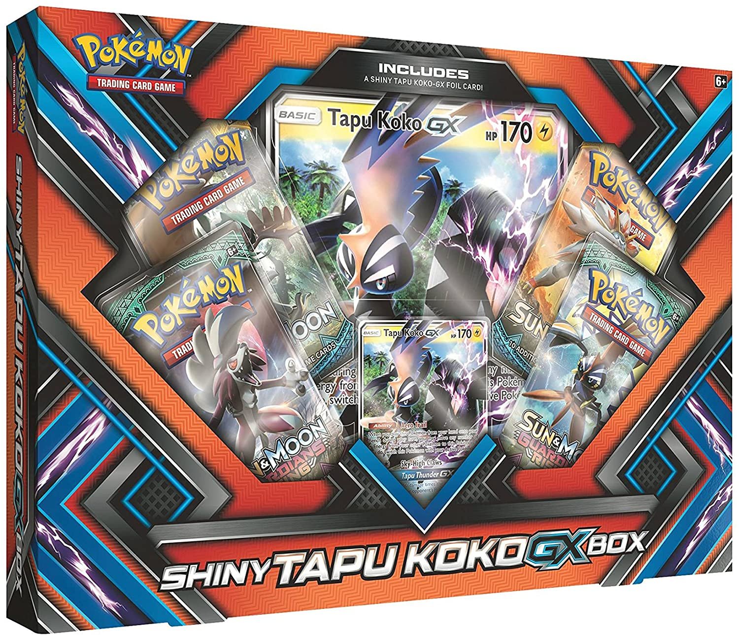 Pokémon Shiny Tapu Koko GX Box