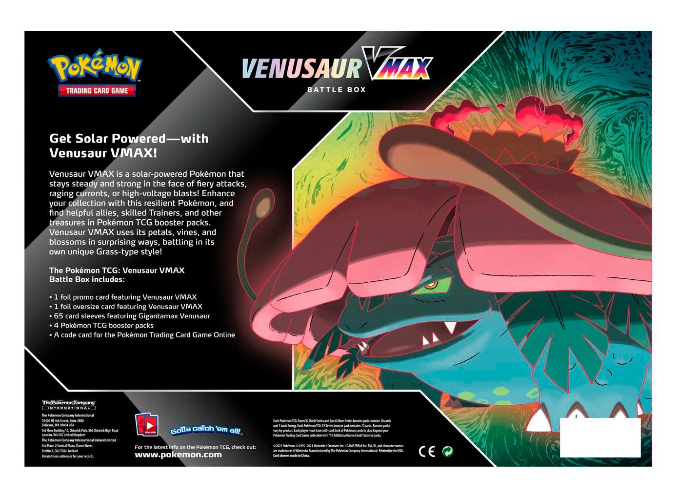 Pokémon Sword & Shield: Battle Styles - Battle Box (Venusaur VMAX) - Image 2