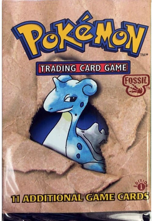 Pokémon Fossil - Booster Pack (1st Edition) (Random Art)