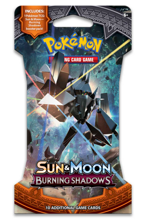 Pokémon Sun & Moon: Burning Shadows - Sleeved Booster Pack