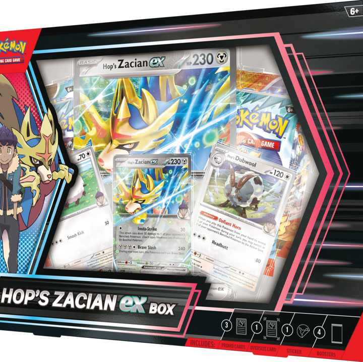 Pokémon - Hop’s Zacian ex Box