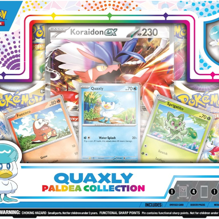 Pokémon Paldea Collection (Quaxly) (Koraidon EX)