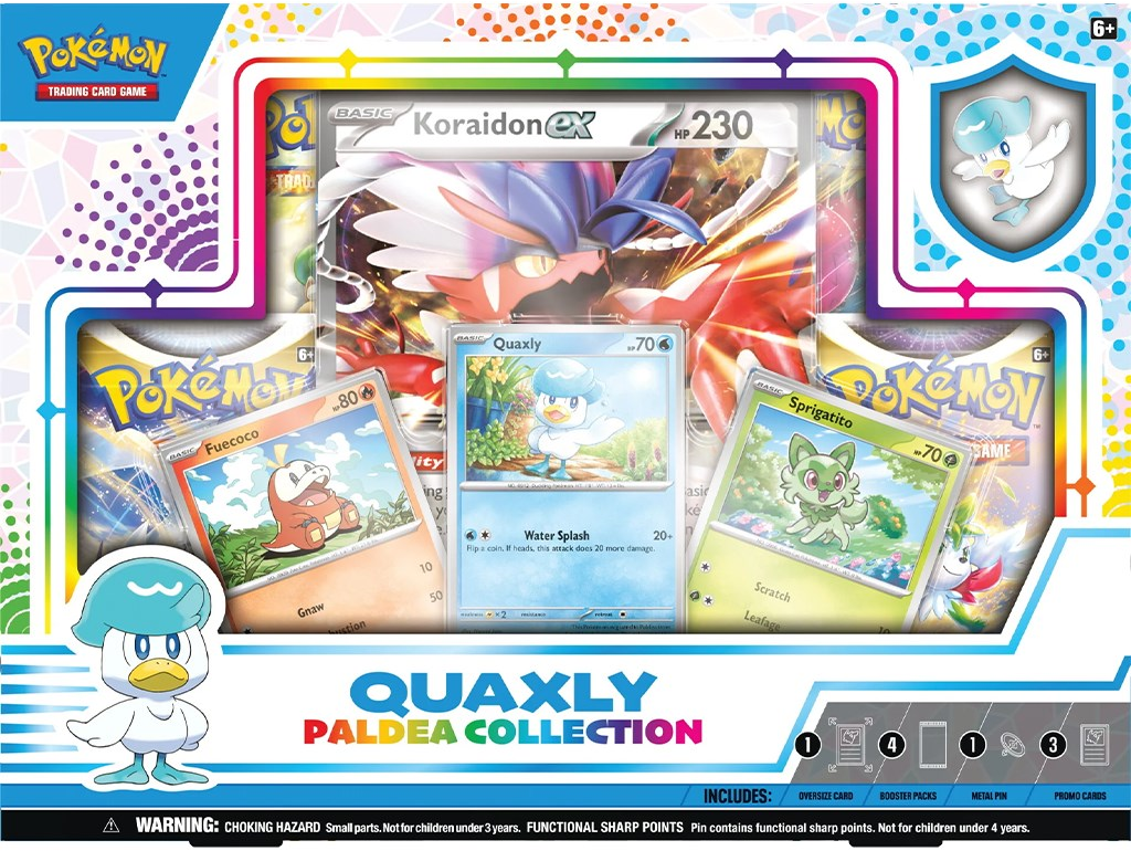Pokémon Paldea Collection (Quaxly) (Koraidon EX)