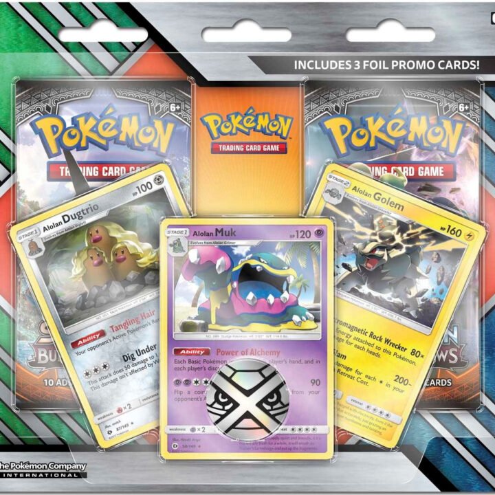 Pokémon Enhanced - 2-Pack Blister (Alolan Dugtrio, Alolan Muk, & Alolan Golem)