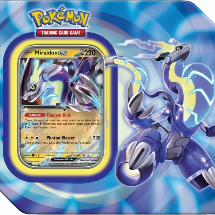 Pokémon Paldea Legends Tins (Miraidon ex)