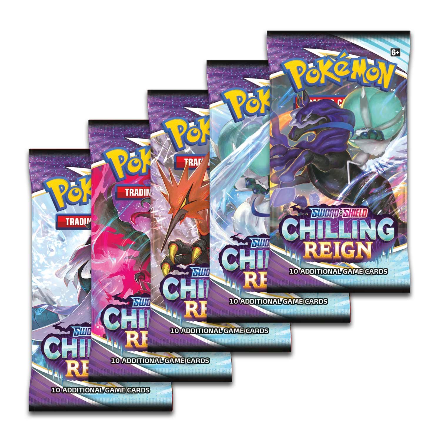 Pokémon Sword & Shield: Chilling Reign - Booster Pack - Image 2