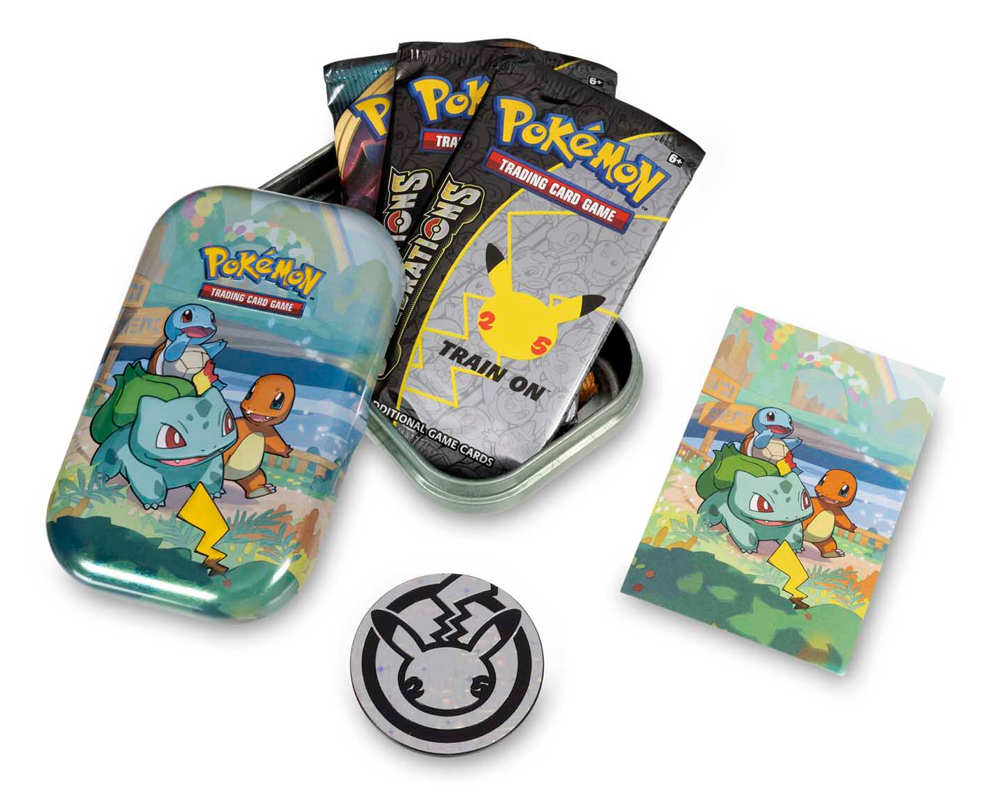 Pokémon Celebrations: 25th Anniversary - Mini Tin (Kanto) - Image 2