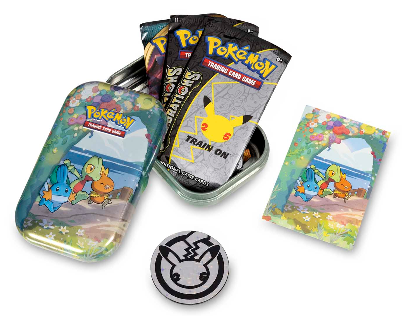 Pokémon Celebrations: 25th Anniversary - Mini Tin (Hoenn) - Image 2