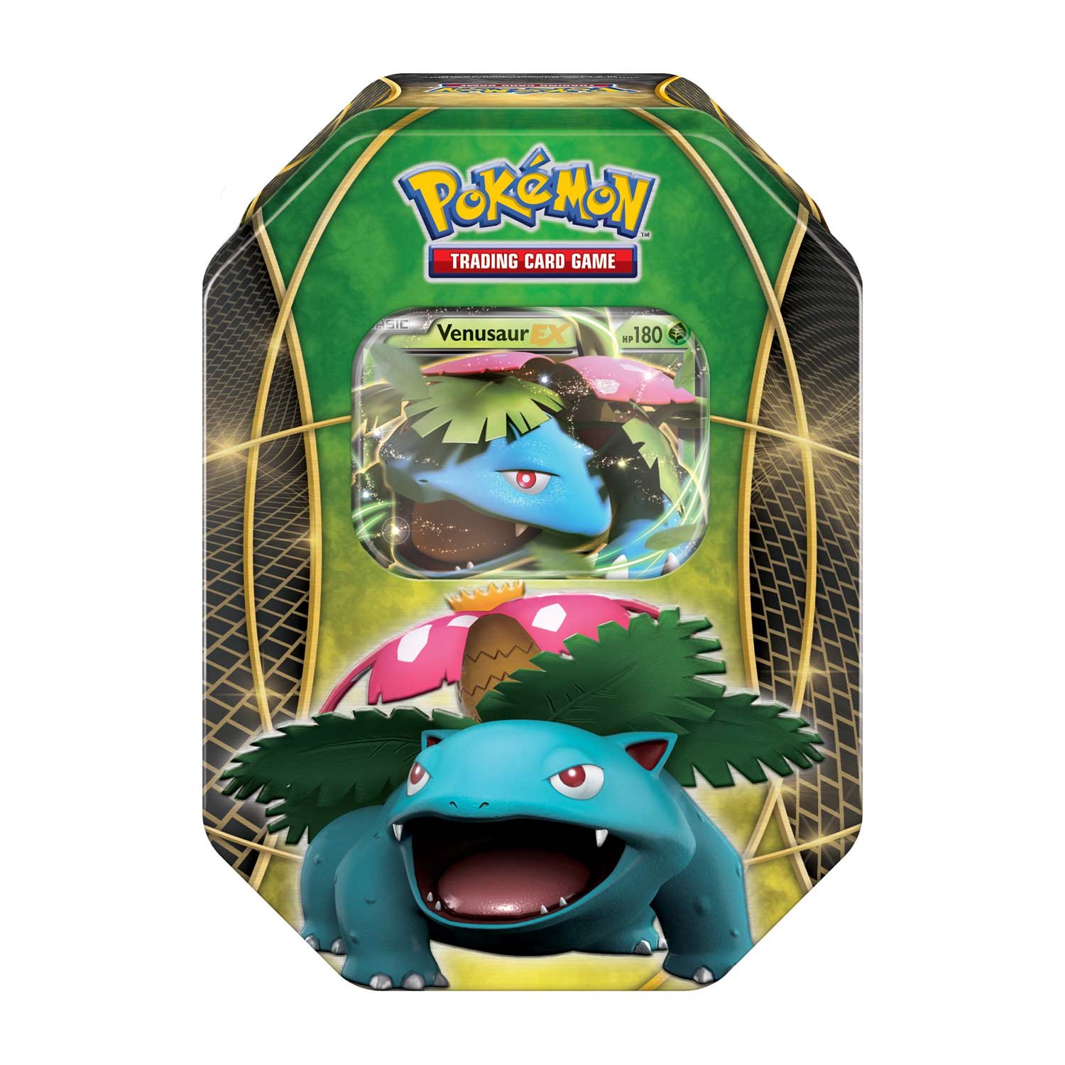 Pokémon EX Power Trio Tin (Venusaur EX) 2016 Reprint