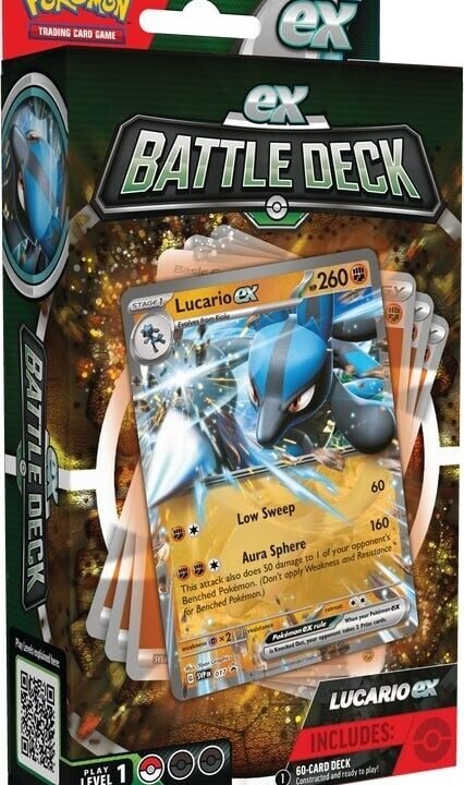 Pokémon Ex Battle Deck (Lucario ex)