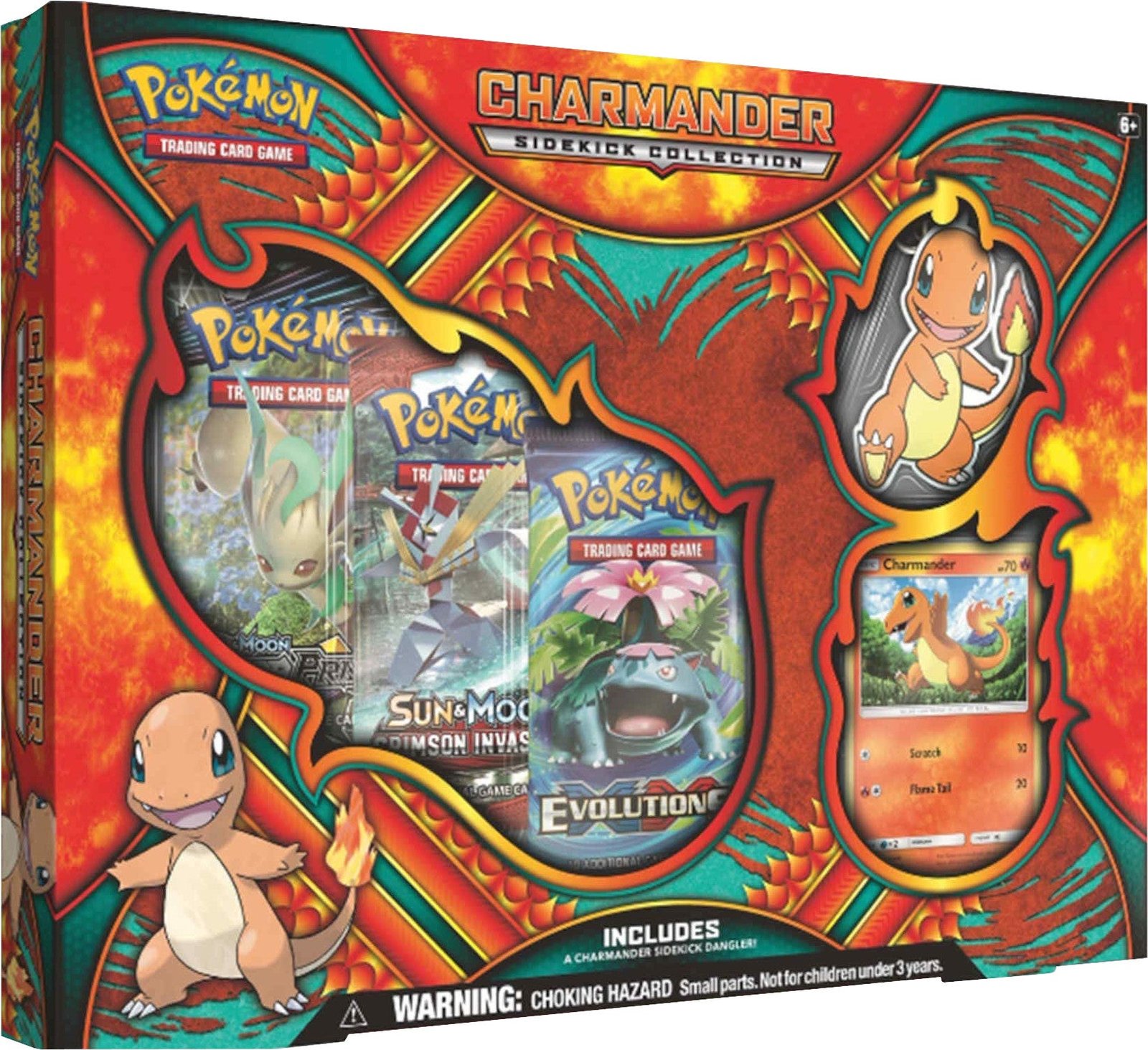 Pokémon Sun & Moon: Ultra Prism - Charmander Sidekick Collection