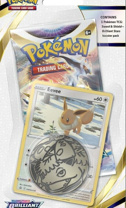 Pokémon Sword & Shield: Brilliant Stars - Single Pack Blister (Eevee)