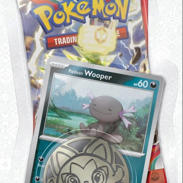 Pokémon Scarlet & Violet: Obsidian Flames - Single Pack Blister (Paldean Wooper)