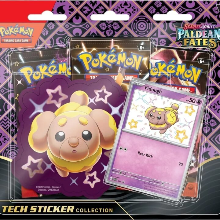 Pokémon - Scarlet & Violet: Paldean Fates - Tech Sticker Collection (Fidough)