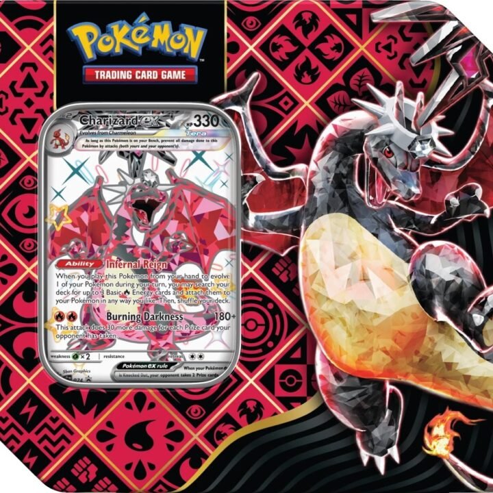 Pokémon Scarlet & Violet: Paldean Fates - Tin (Charizard ex)