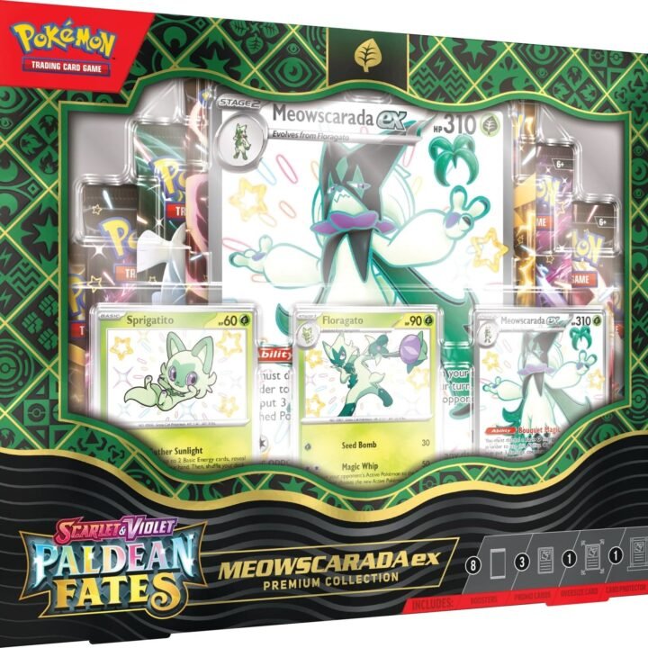 Pokémon Scarlet & Violet: Paldean Fates - Premium Collection (Meowscarada ex)