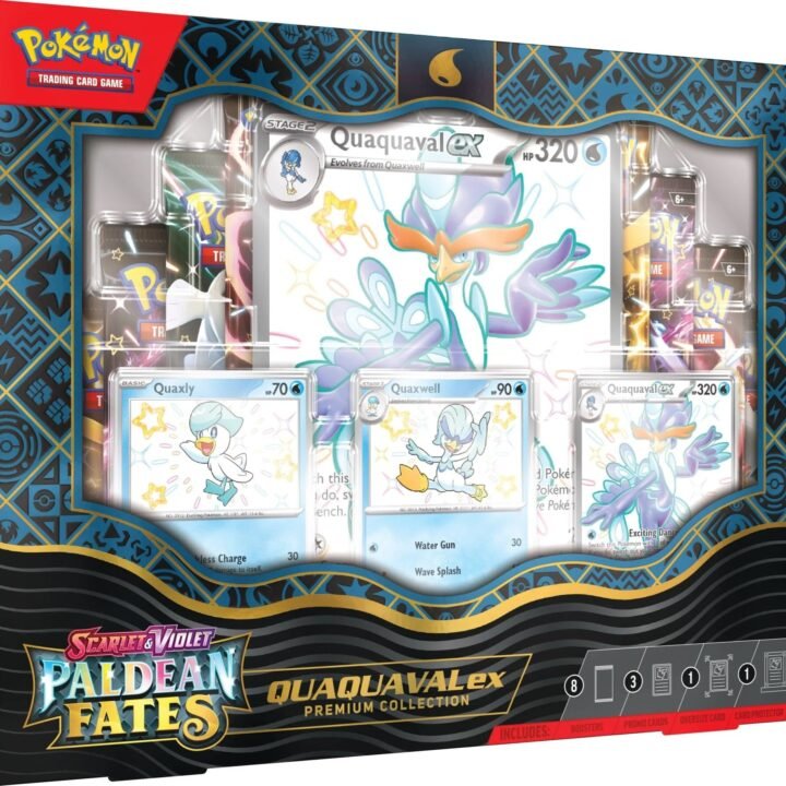 Pokémon Scarlet & Violet: Paldean Fates - Premium Collection (Quaquaval ex)