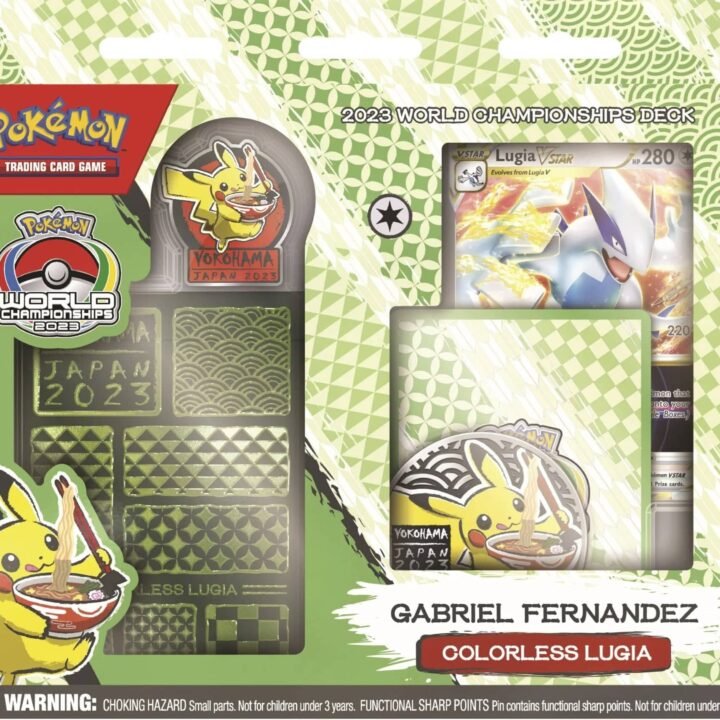 Pokémon 2023 World Championship Deck (Colorless Lugia - Gabriel Fernandez)
