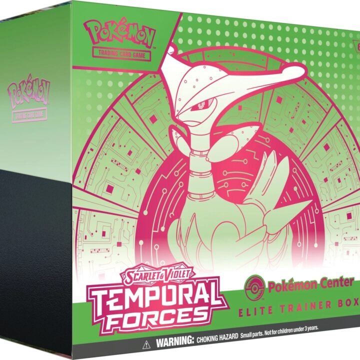 Scarlet & Violet: Temporal Forces - Elite Trainer Box (Iron Leaves) (Pokémon Center Exclusive)