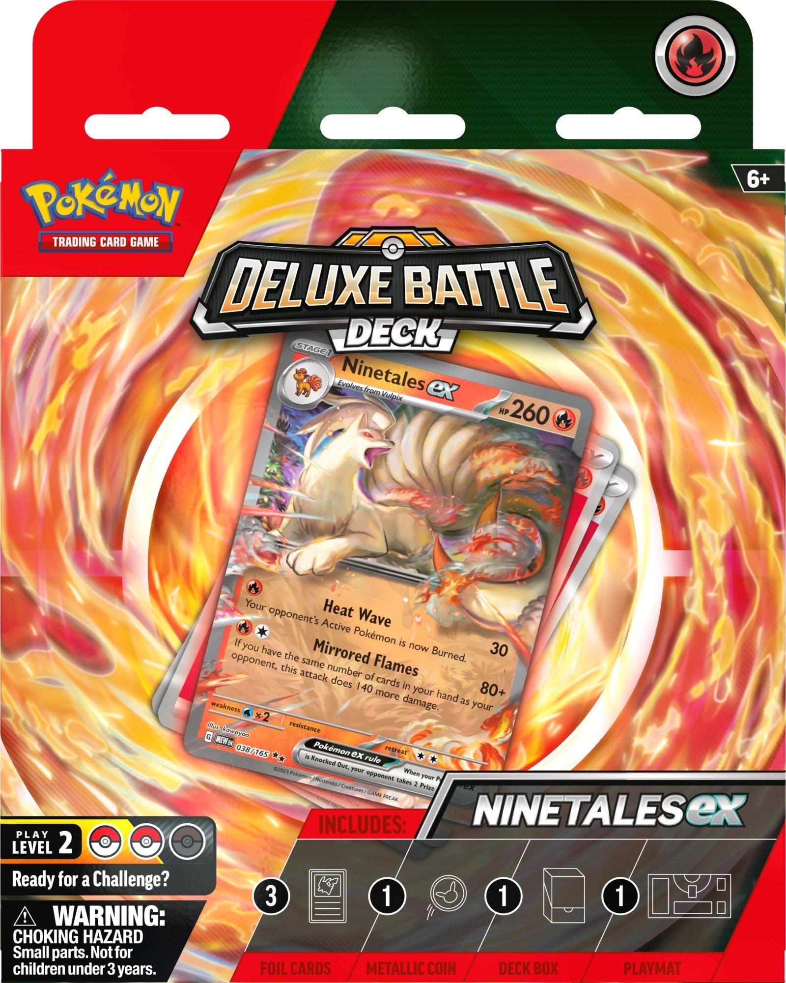 Pokémon - Deluxe Battle Deck - Ninetales ex