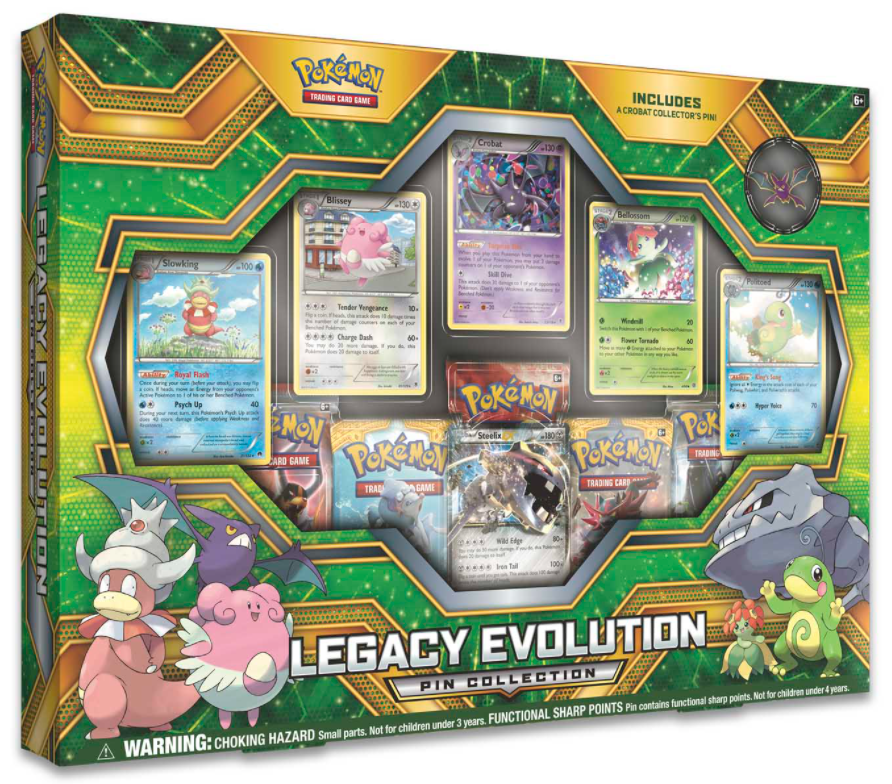 Pokémon Pin Collection (Legacy Evolution)