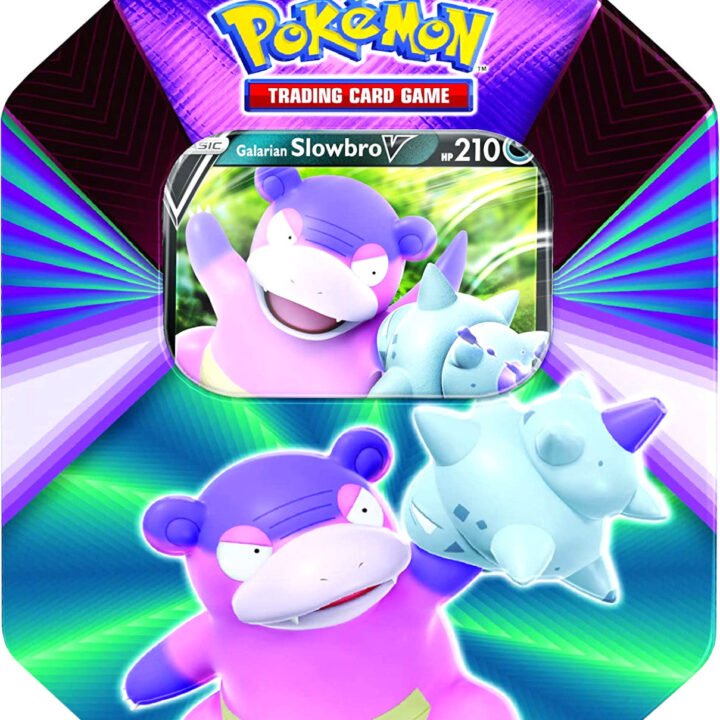 Pokémon Sword & Shield: Vivid Voltage - V Forces Tin (Galarian Slowbro V)