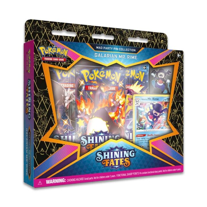 Pokémon Shining Fates - Mad Party Pin Collection (Galarian Mr. Rime)