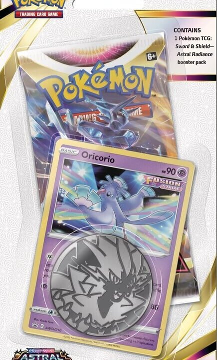 Pokémon Sword & Shield: Astral Radiance - Single Pack Blister (Oricorio)