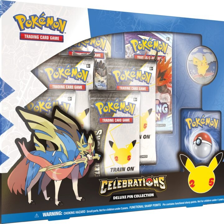 Pokémon Celebrations: 25th Anniversary - Deluxe Pin Collection (Zacian LV. X)