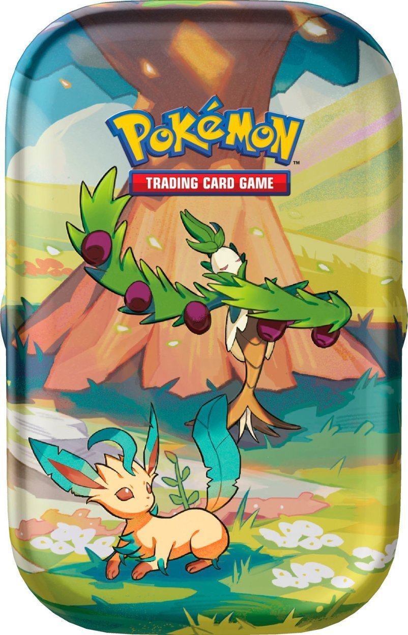 Pokémon - Vibrant Paldea Mini Tin - Leafeon & Arboliva