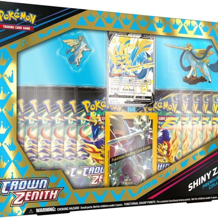 Pokémon Sword & Shield: Crown Zenith - Premium Figure Collection (Shiny Zacian)