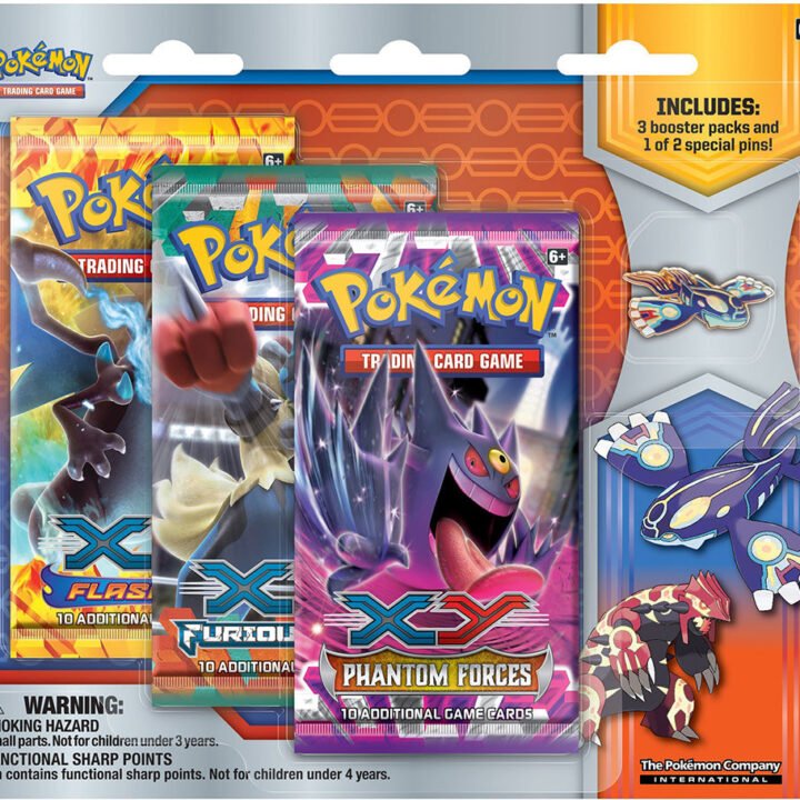 Pokémon Collector's Pin 3-Pack Blister (Primal Kyogre)