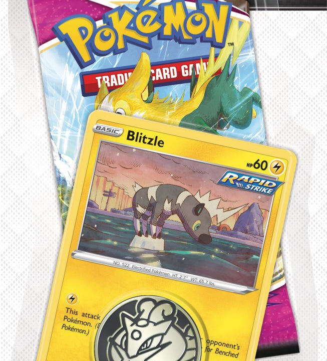 Pokémon Sword & Shield: Fusion Strike - Single Pack Blister (Blitzle)