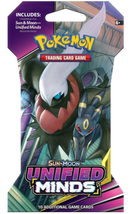 Pokémon Sun & Moon: Unified Minds - Sleeved Booster Pack (Random Art)