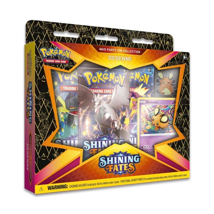 Pokémon Shining Fates - Mad Party Pin Collection (Dedenne)