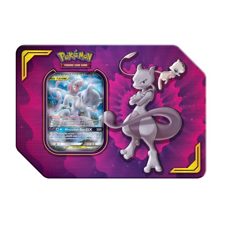 Pokémon Sun & Moon: Unified Minds - Power Partnership Tin (Mewtwo & Mew GX)