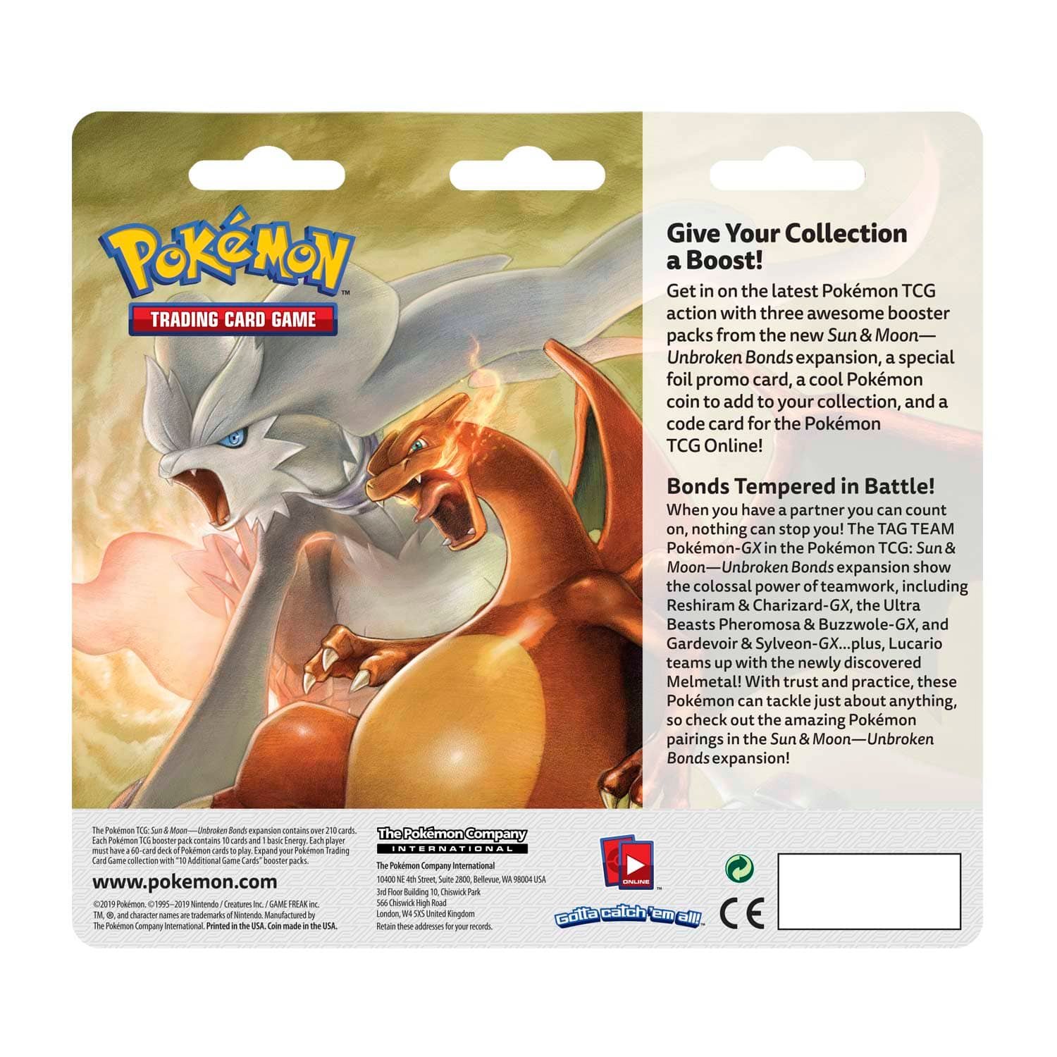 Pokémon Sun & Moon: Unbroken Bonds - 3-Pack Blister (Typhlosion) - Image 3