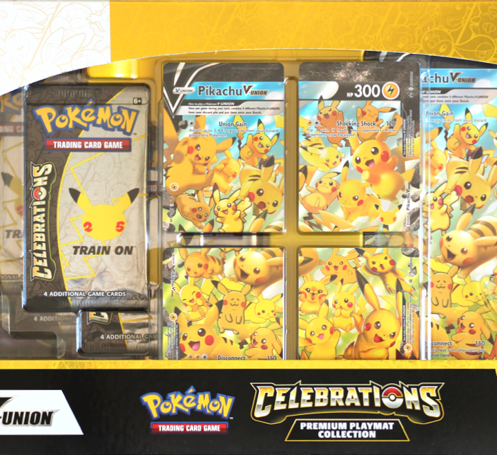 Pokémon Celebrations: 25th Anniversary - Premium Playmat Collection (Pikachu V-Union)