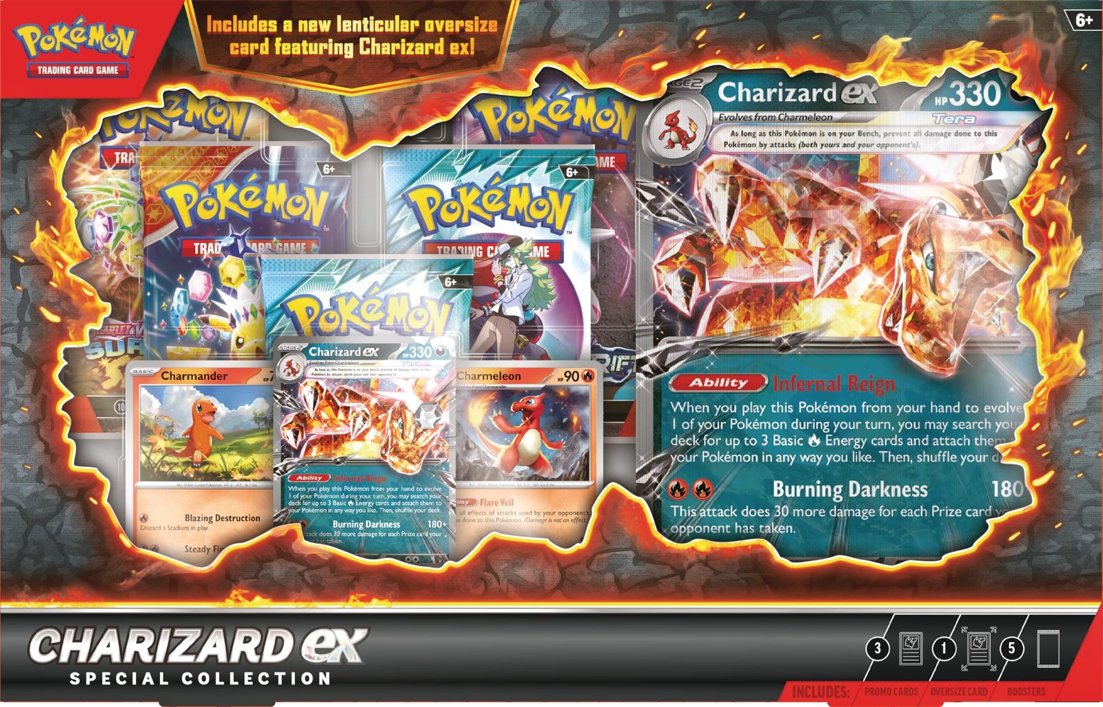 Pokémon Charizard Ex Special Collection Box