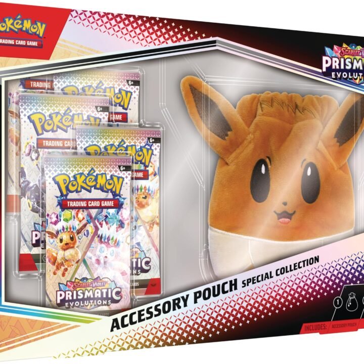 Pokémon Prismatic Evolutions Accessory Pouch Special Collection