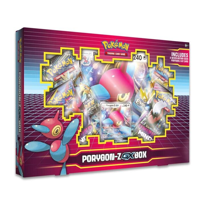 Pokémon Sun & Moon: Unified Minds - Porygon-Z GX Box