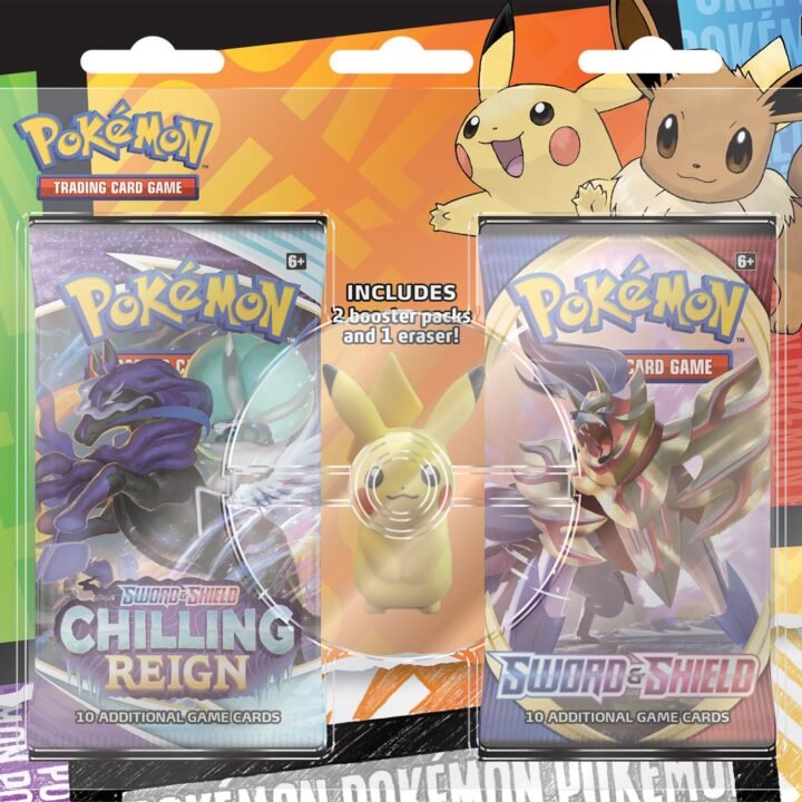 Pokémon Back to School Eraser Blister (Pikachu)
