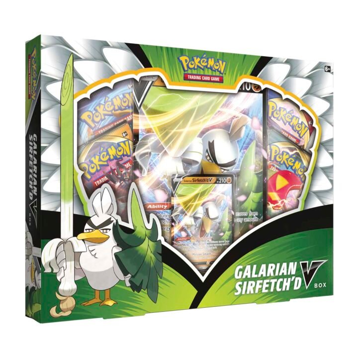 Pokémon Sword & Shield: Galarian Sirfetch'd V Box