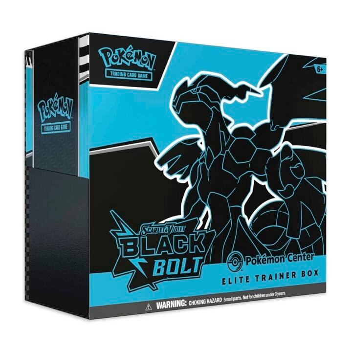 Pokémon - Scarlet & Violet - Black Bolt Pokémon Center Exclusive Elite Trainer Box
