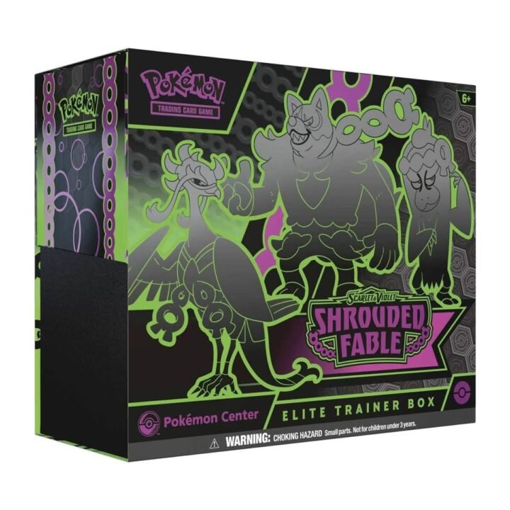 Pokémon Scarlet & Violet Shrouded Fable Pokémon Center Exclusive Elite Trainer Box (Damaged Packaging — Edge Dings)