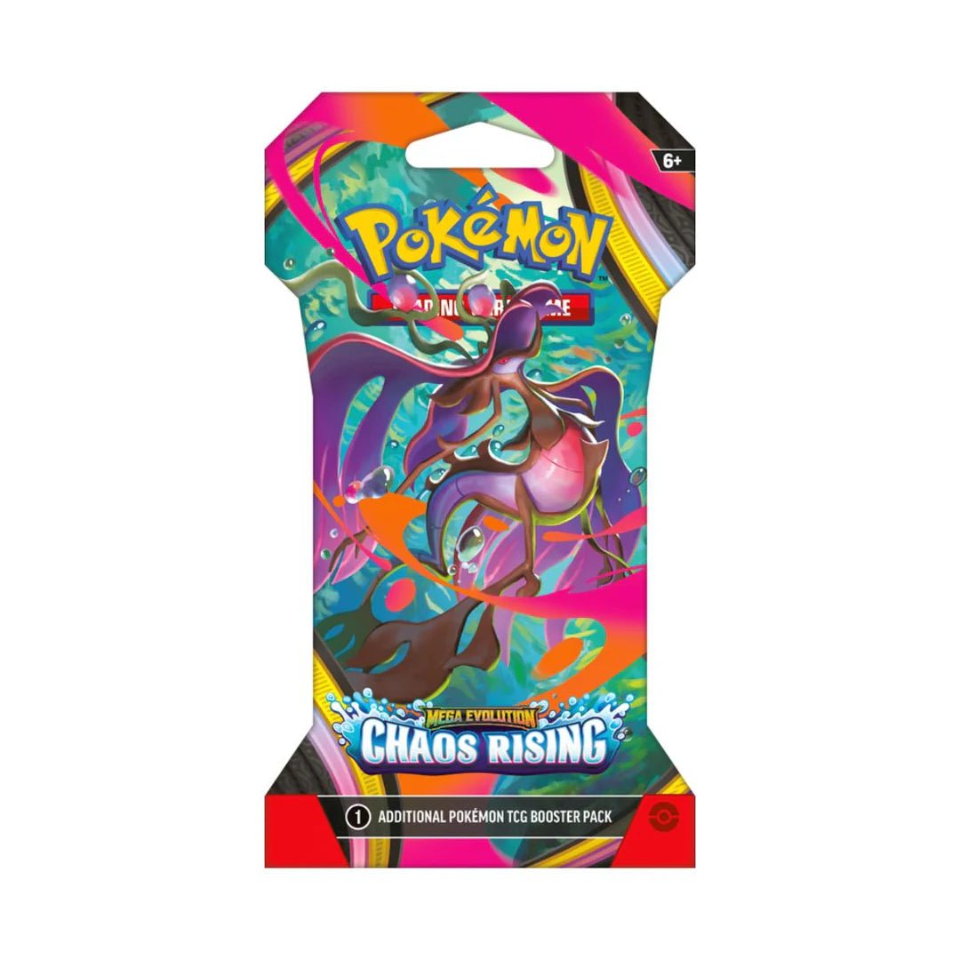 Pokémon - Mega Evolution - Chaos Rising - 1x Sleeved Booster Pack (Random Art)