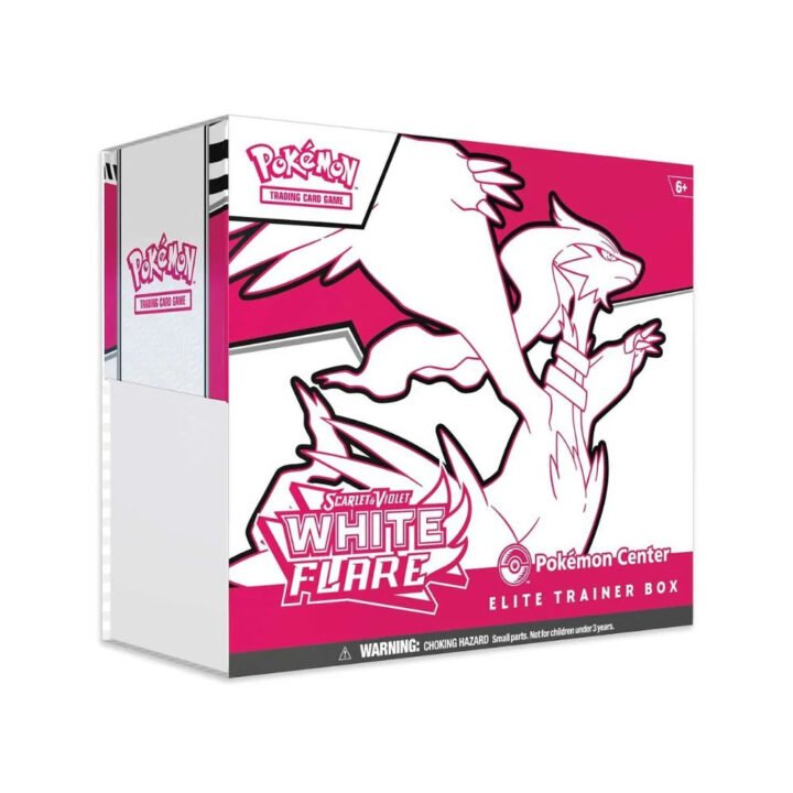 Pokémon - Scarlet & Violet - White Flare Pokémon Center Exclusive Elite Trainer Box